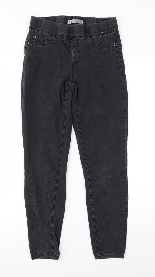 denim co Womens Grey   Jegging Leggings Size 8 L25 in