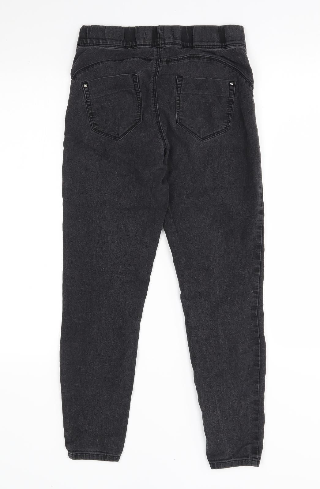 denim co Womens Grey   Jegging Leggings Size 8 L25 in