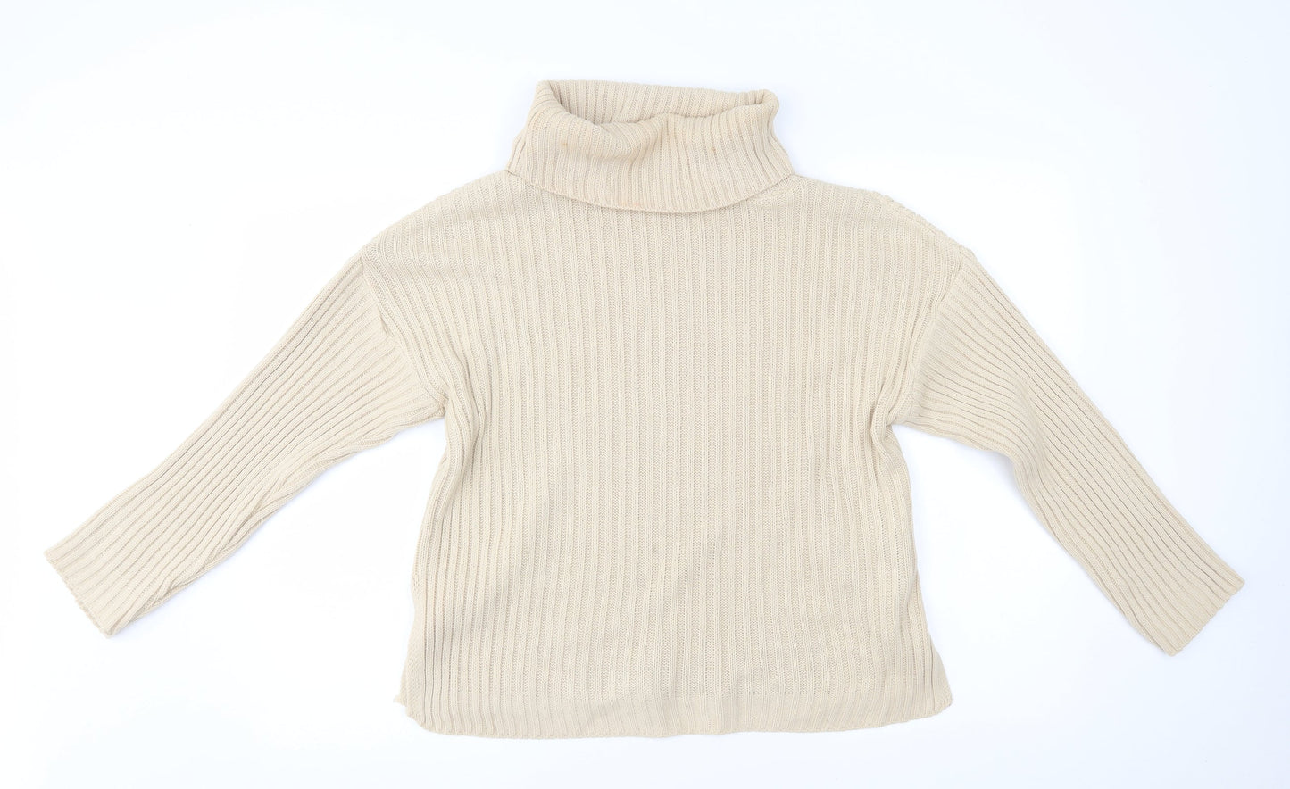 Preworn Womens Beige   Pullover Jumper Size M