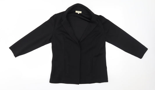 Papaya Womens Black   Jacket Blazer Size 14