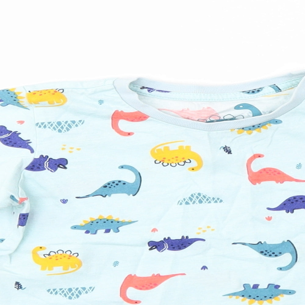 Preworn Girls Multicoloured   Top Pyjama Top Size 2-3 Years  - Dinosaurs
