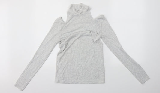 NEXT Womens Grey   Basic Blouse Size 8