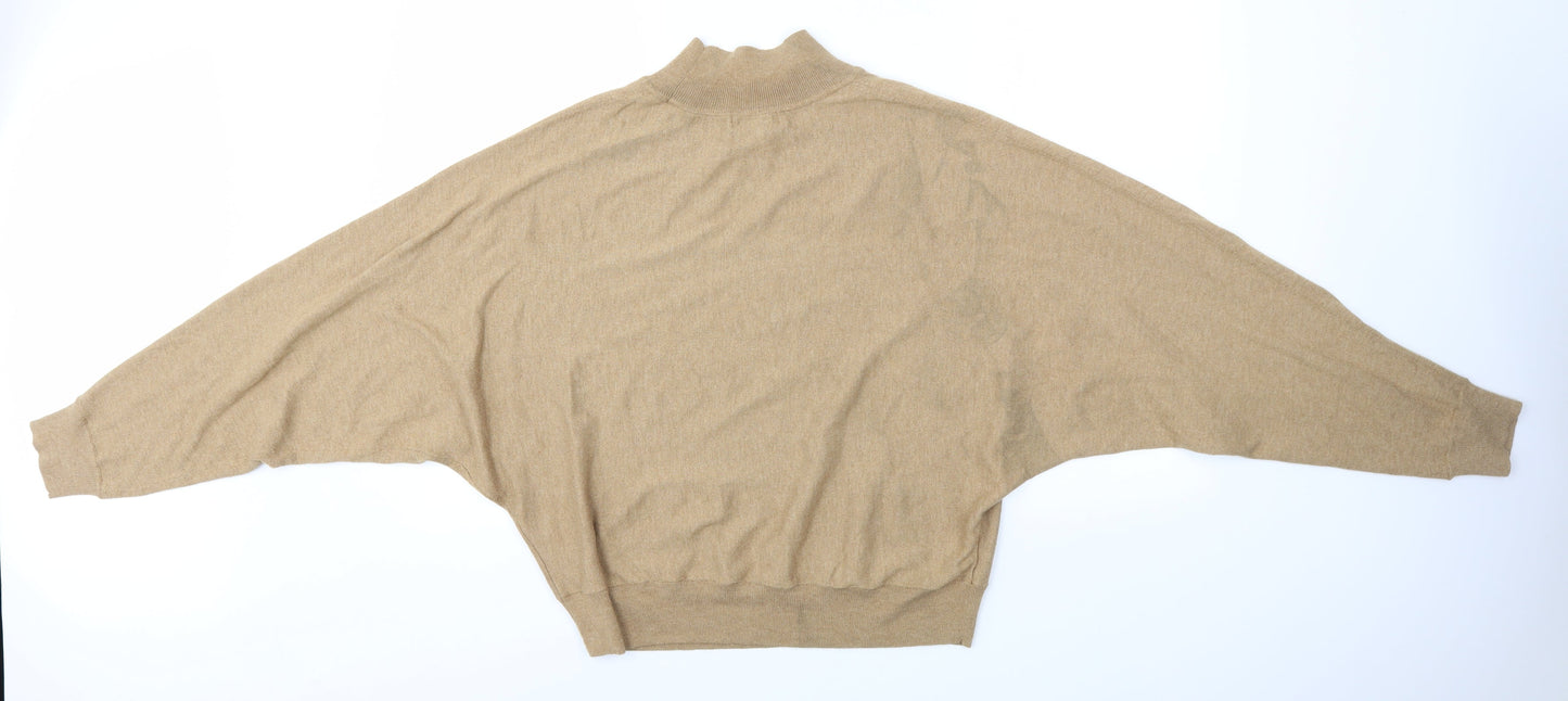H&M Womens Brown   Pullover Jumper Size L