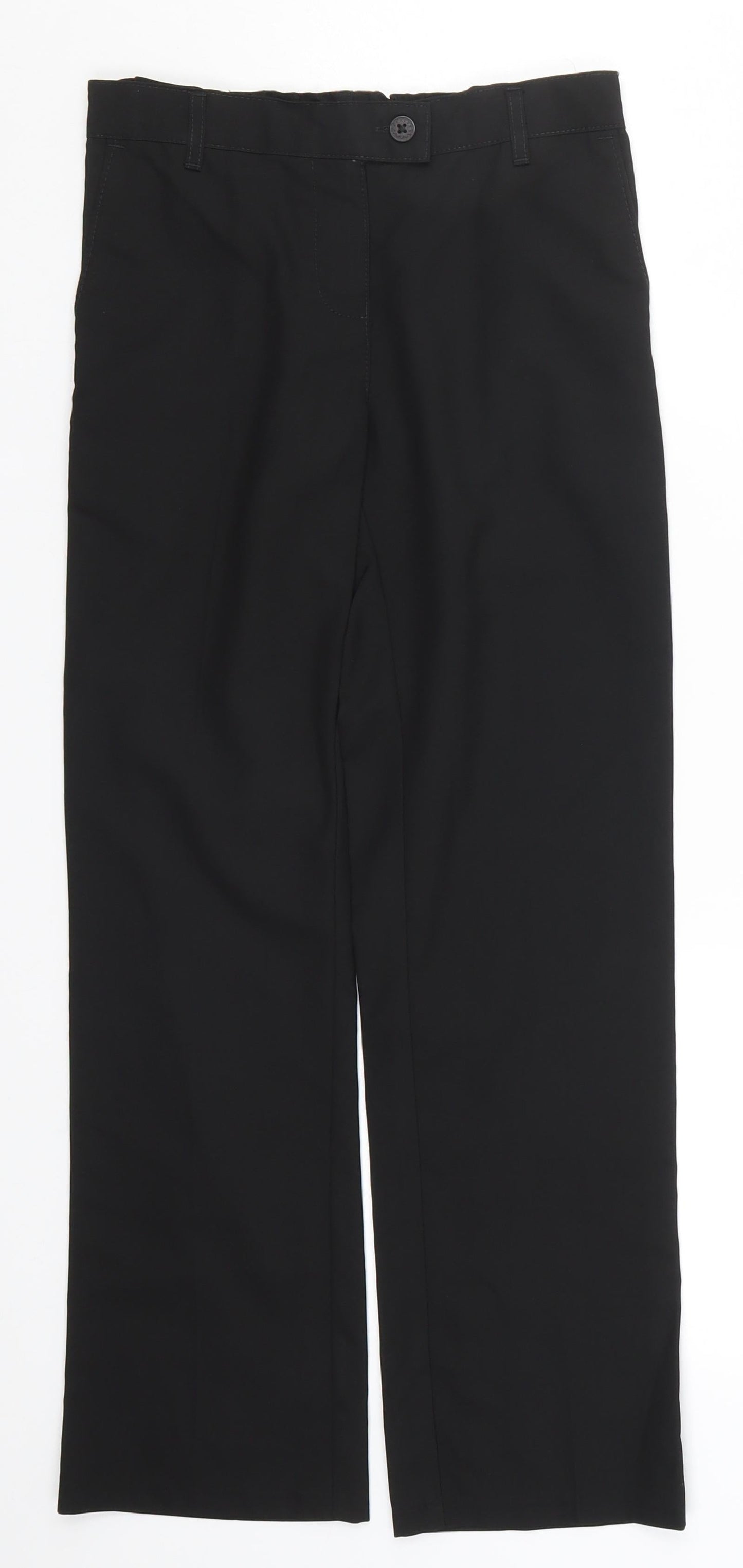 Marks and Spencer Girls Black   Dress Pants Trousers Size 9-10 Years