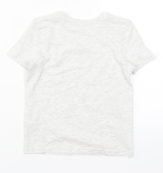 George Boys Grey   Basic T-Shirt Size 2-3 Years