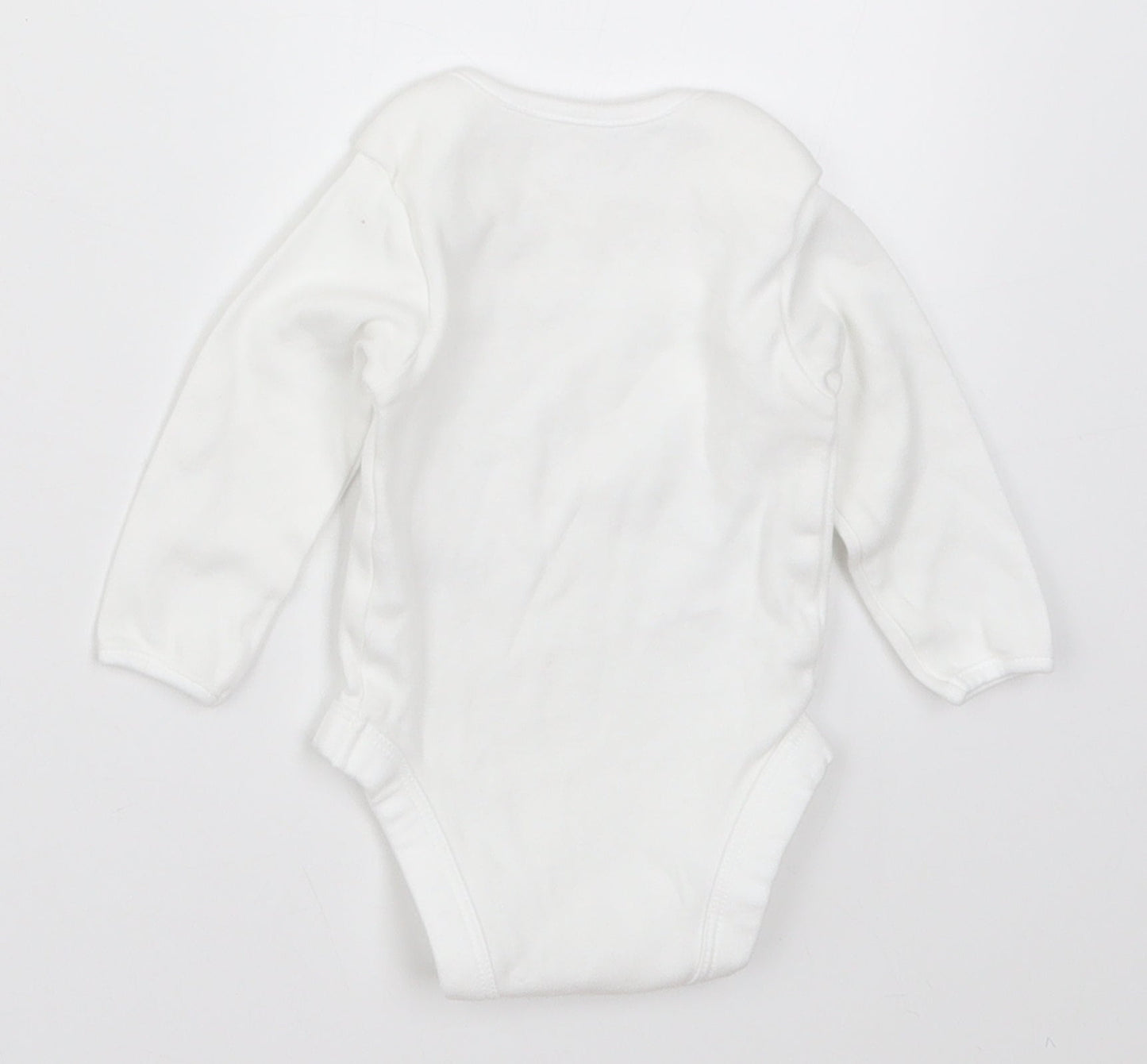 George Baby White   Babygrow One-Piece Size 0-3 Months