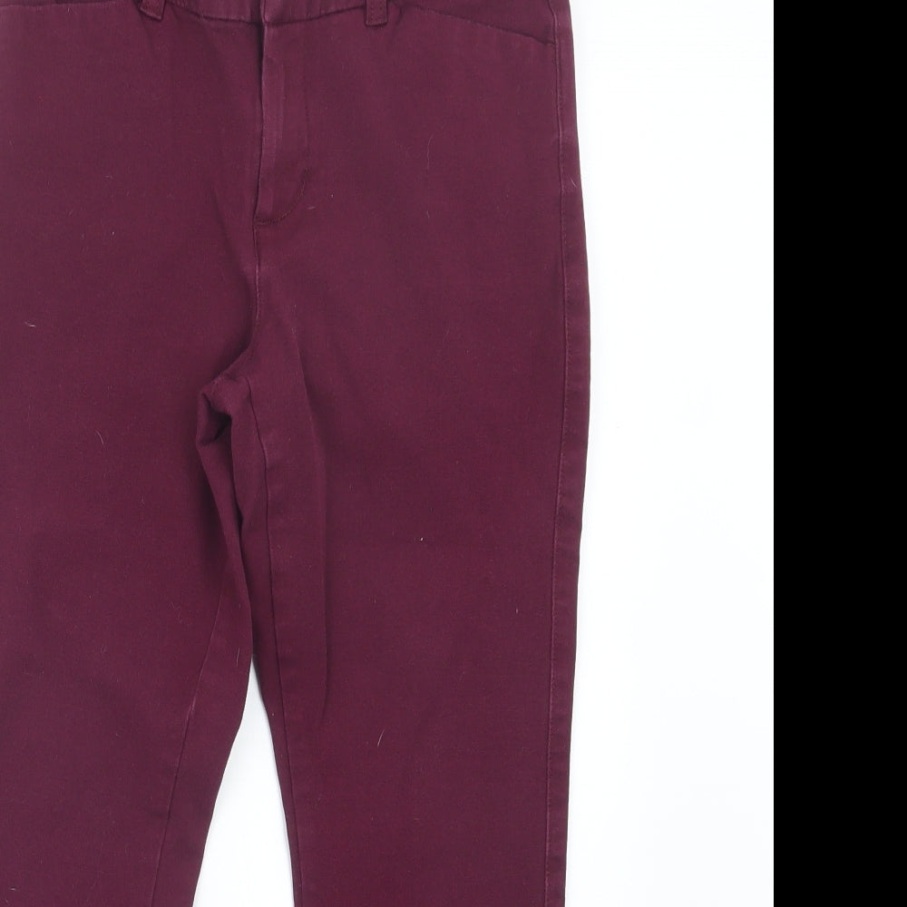 Gap Womens Purple   Trousers  Size 6 L24 in
