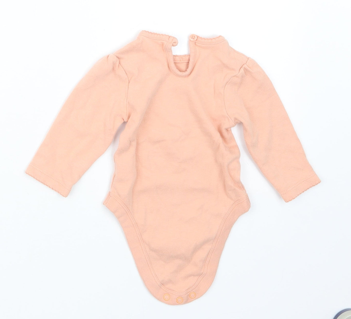 George Girls Orange   Babygrow One-Piece Size 3-6 Months