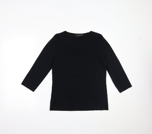 cable & Womens Black   Basic Blouse Size M