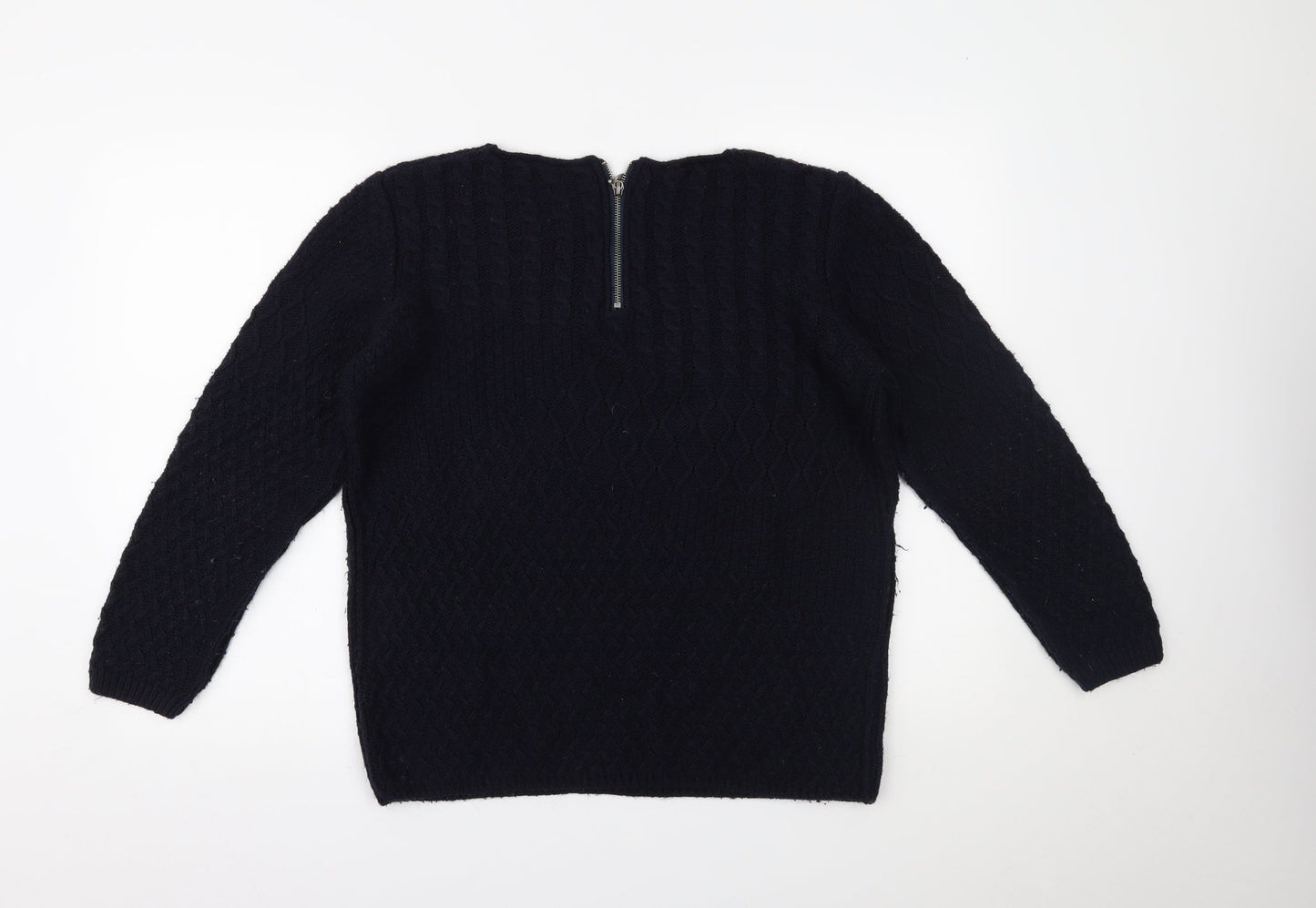 BHS Womens Blue   Pullover Jumper Size 14
