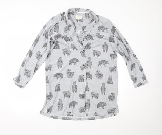 NEXT Womens Grey    Pyjama Top Size S