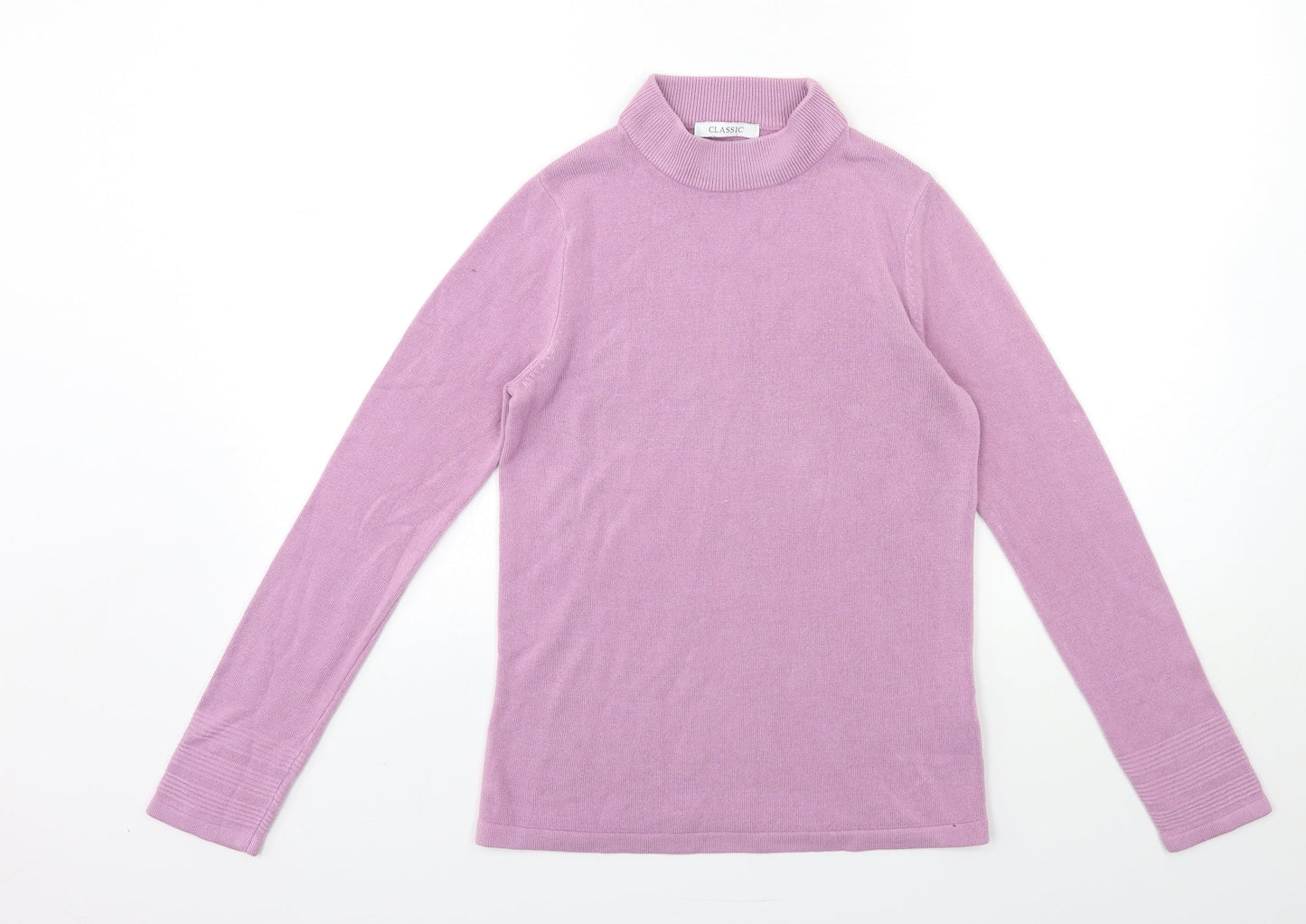 Marks and Spencer Womens Purple  Knit Pullover Jumper Size 6