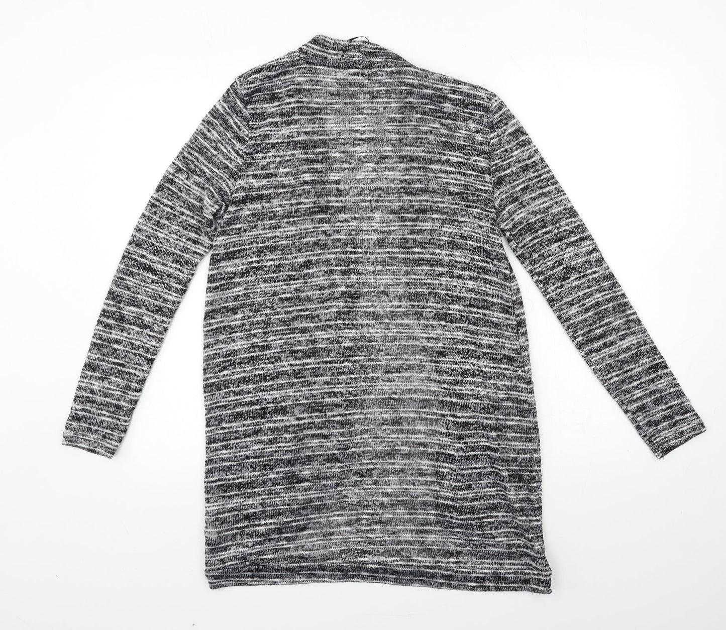 Papaya Womens Black  Knit Cardigan Jumper Size 12