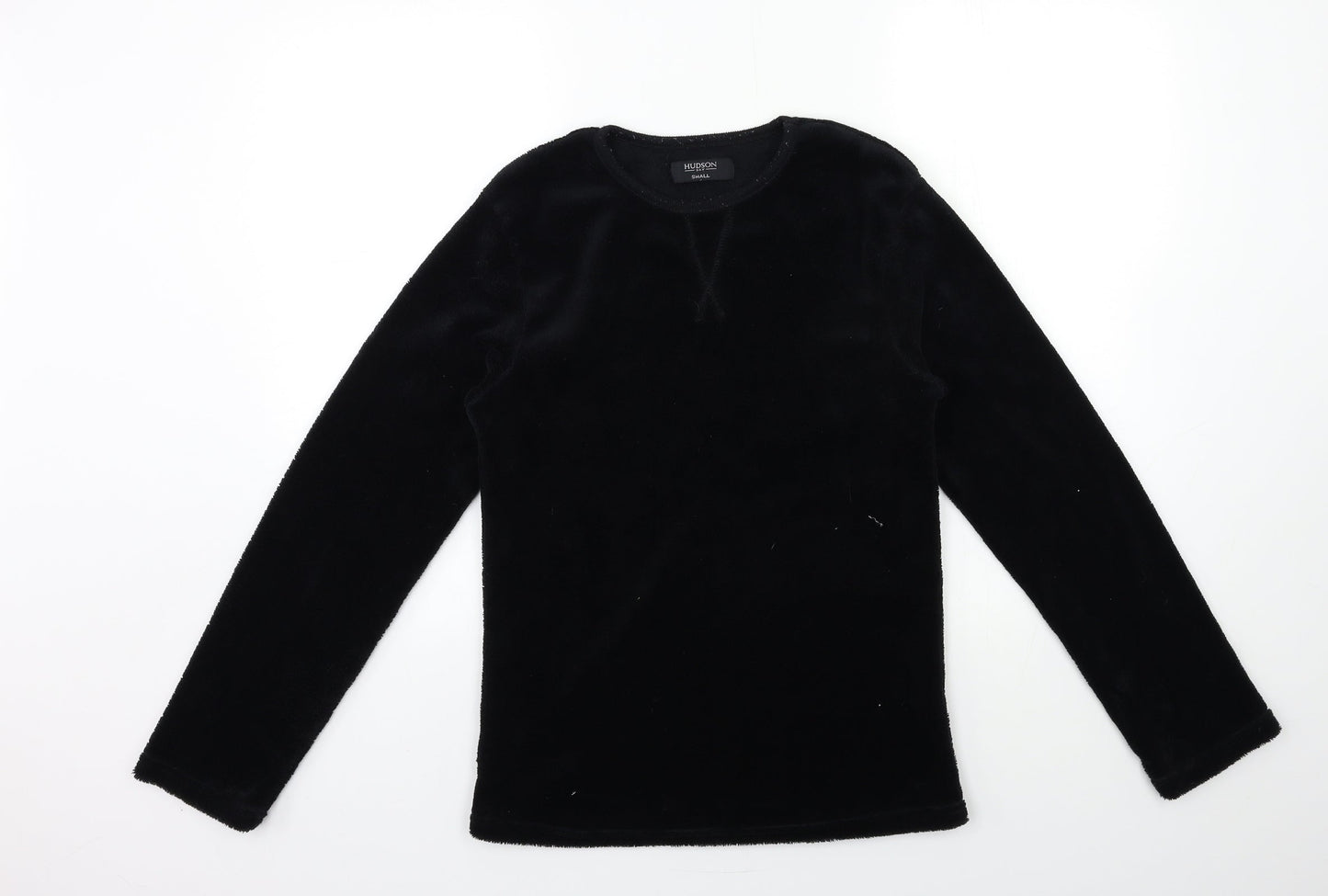 Hudson Boys Black  Fleece  Pyjama Top Size S