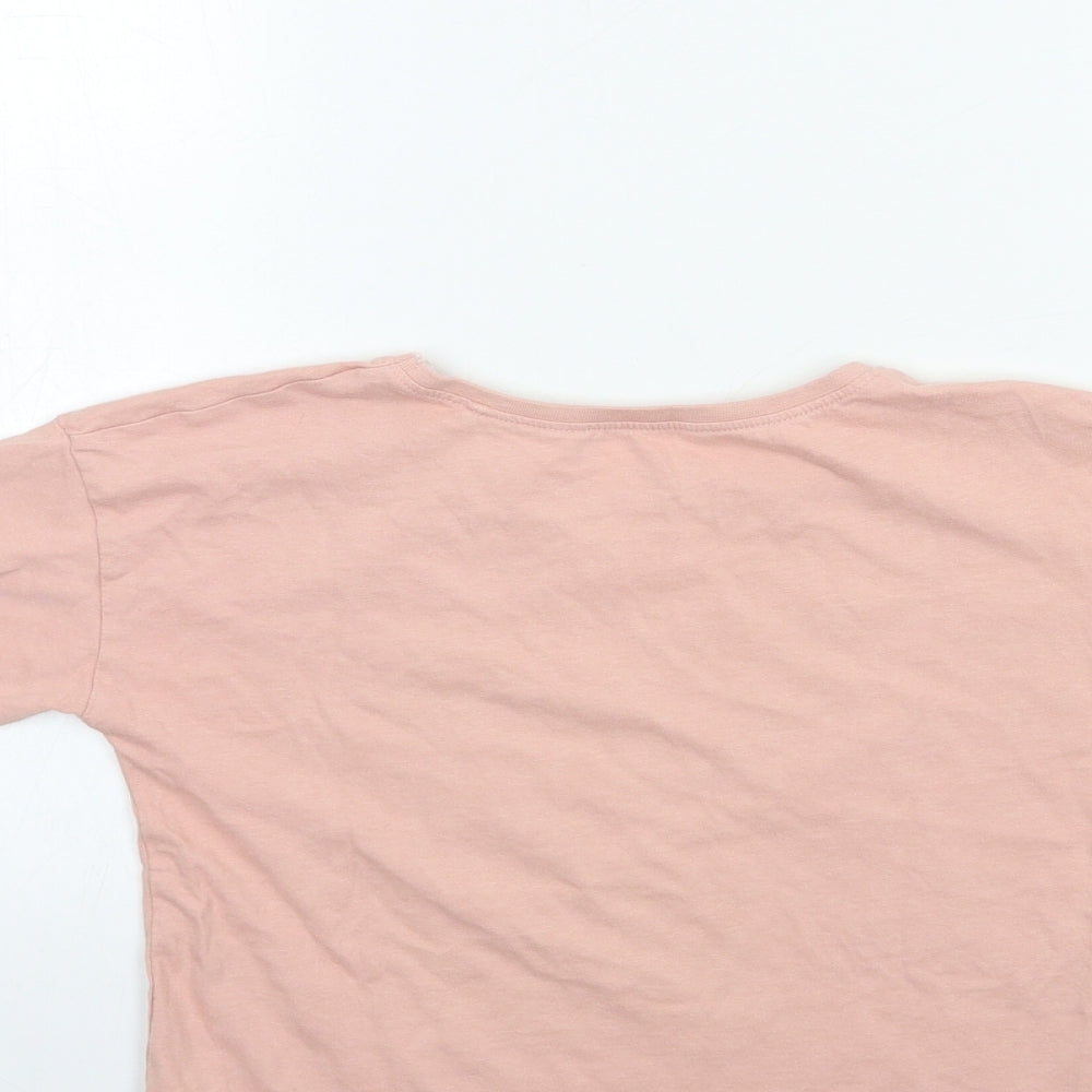 TU Girls Pink   Basic T-Shirt Size 9 Years