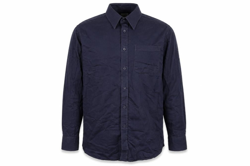 Samuel Winds Mens Blue    Button-Up Size L
