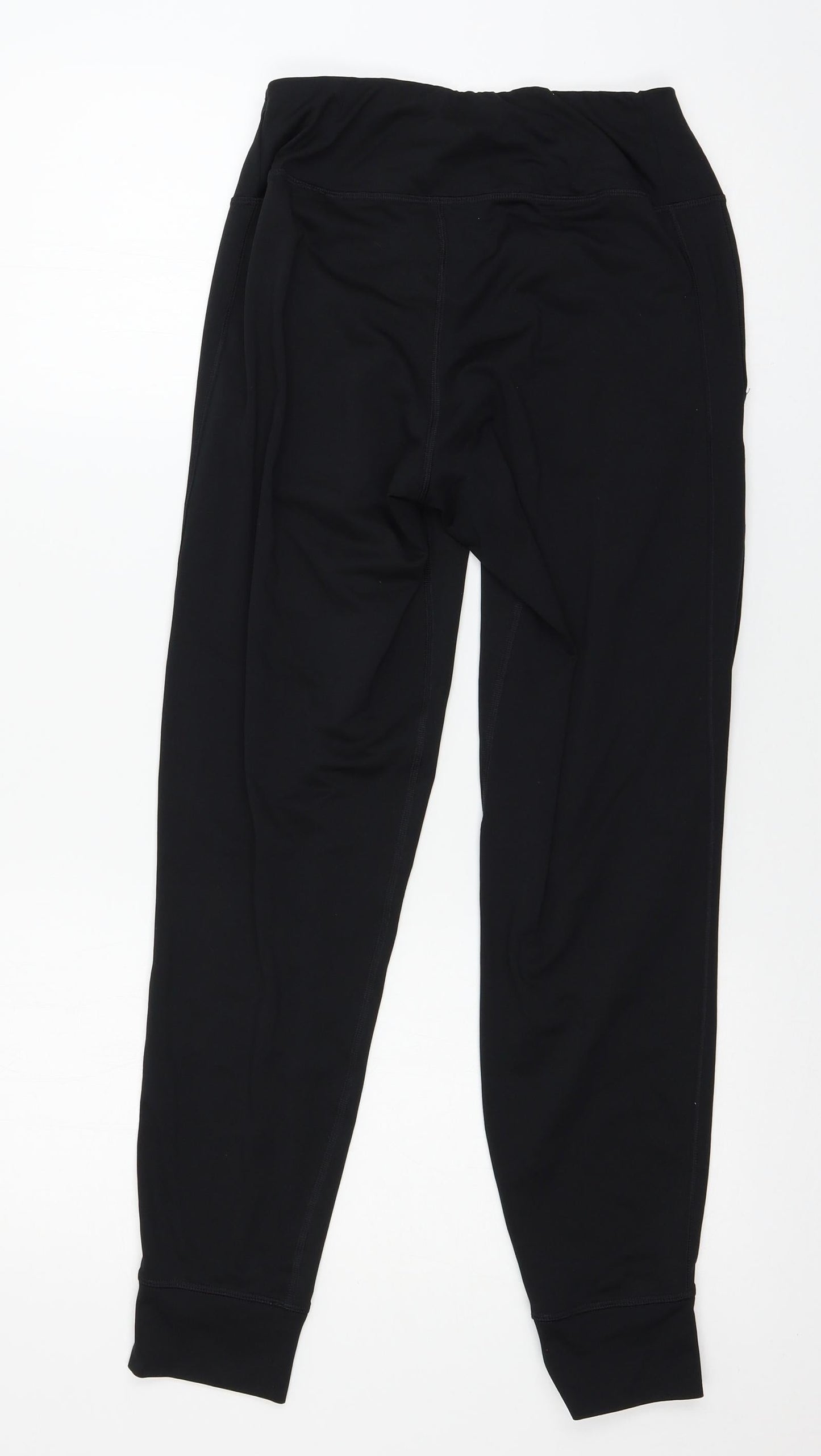 Marks and Spencer Womens Black  Jersey Capri Leggings Size 8 L26 in