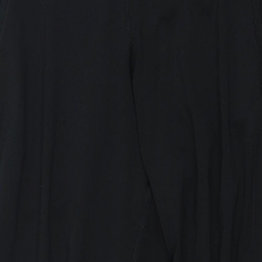Marks and Spencer Womens Black  Jersey Capri Leggings Size 8 L26 in