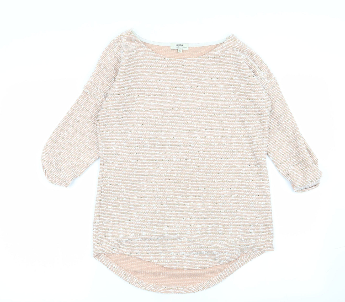 Papaya Womens Pink   Pullover Jumper Size 8