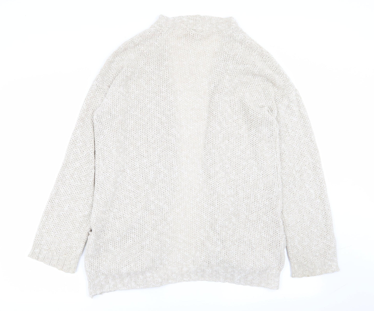 NEXT Womens Beige   Cardigan Jumper Size 10