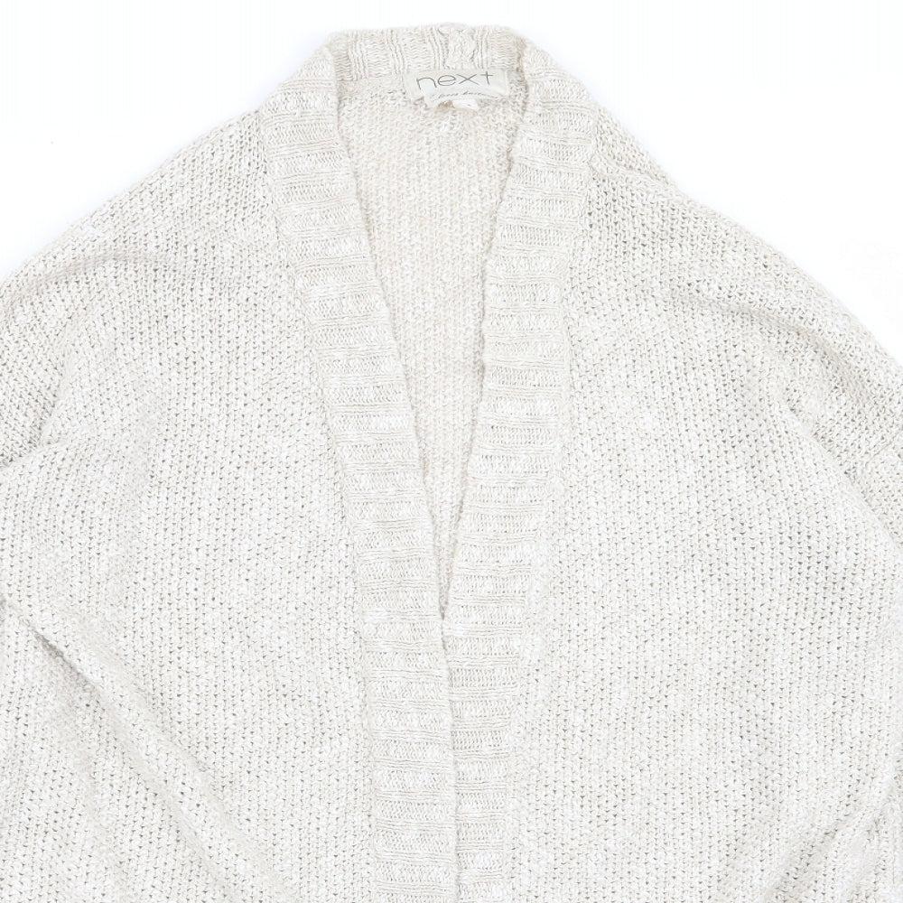 NEXT Womens Beige   Cardigan Jumper Size 10