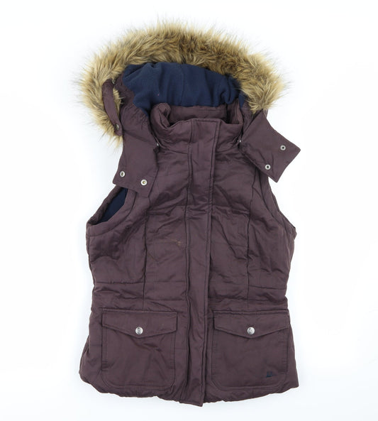 montaray Womens Purple   Gilet Coat Size 10