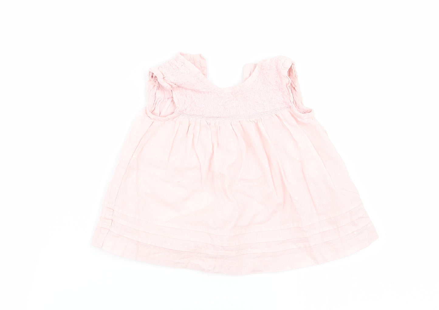 Asda George Girls Pink   Fit & Flare  Size 0-3 Months