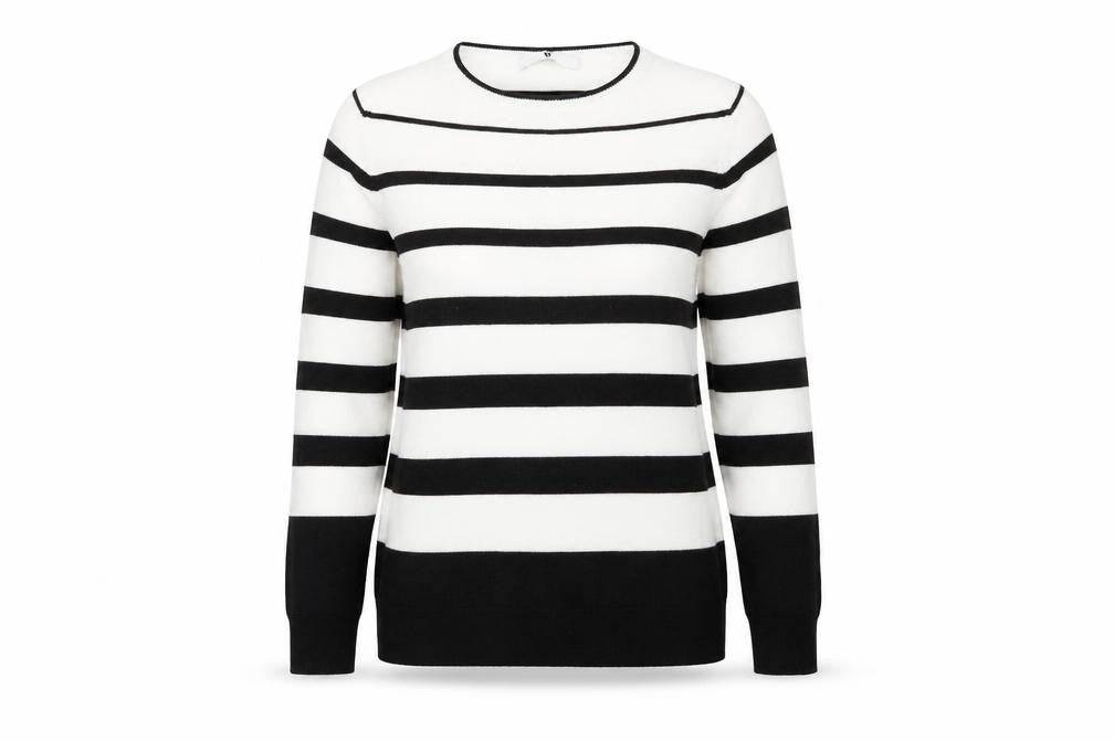 Very Womens Multicoloured Striped Pullover Jumper Size 8