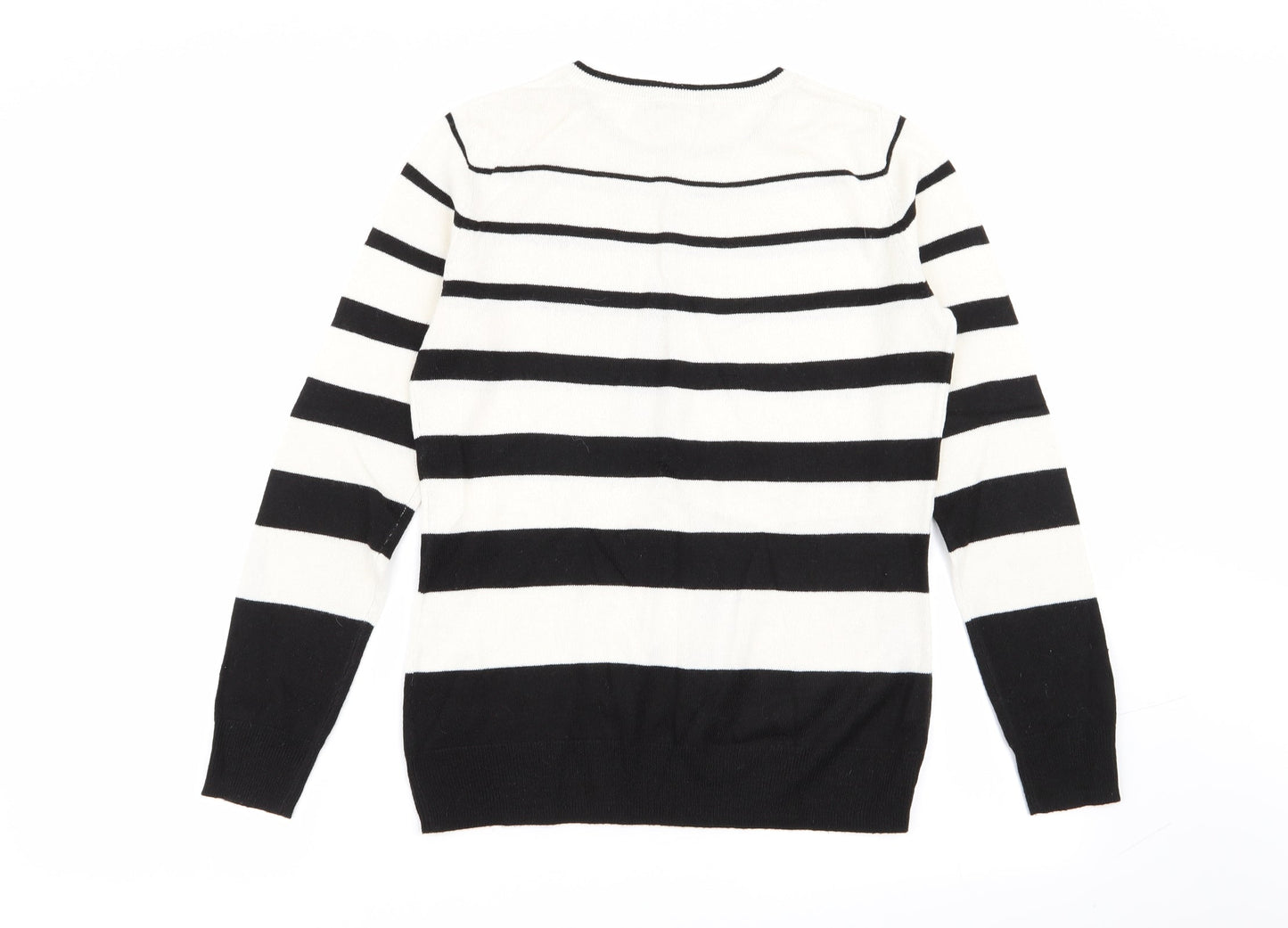 by very Womens Multicoloured Striped  Pullover Jumper Size 8
