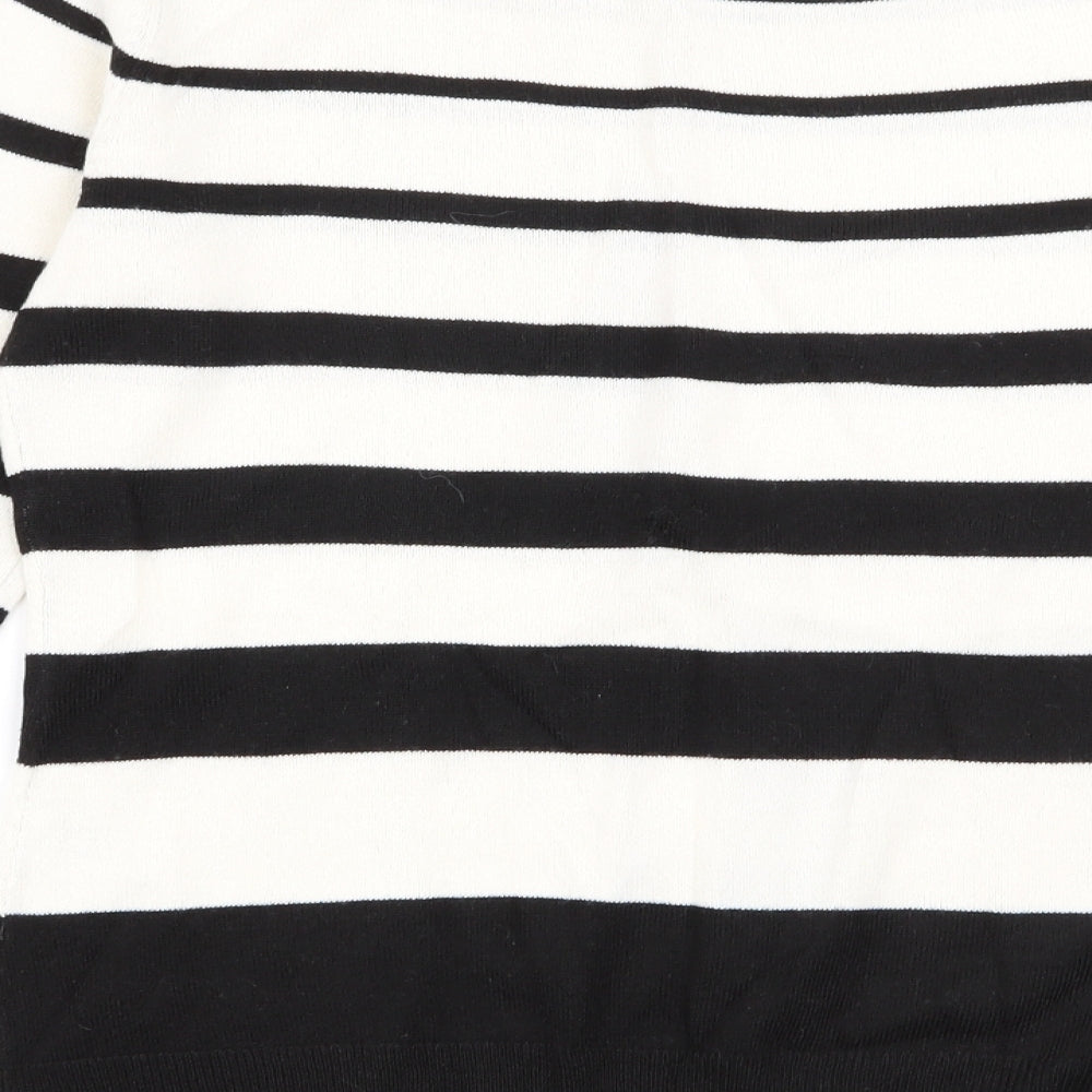 by very Womens Multicoloured Striped  Pullover Jumper Size 8
