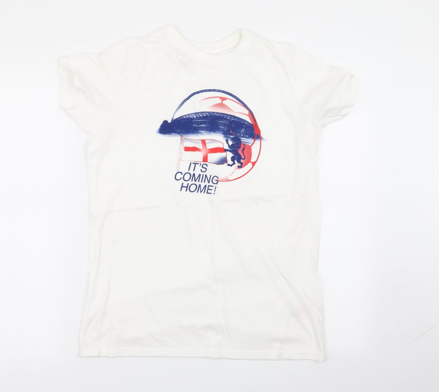 Primark Boys White   Basic T-Shirt Size 13 Years