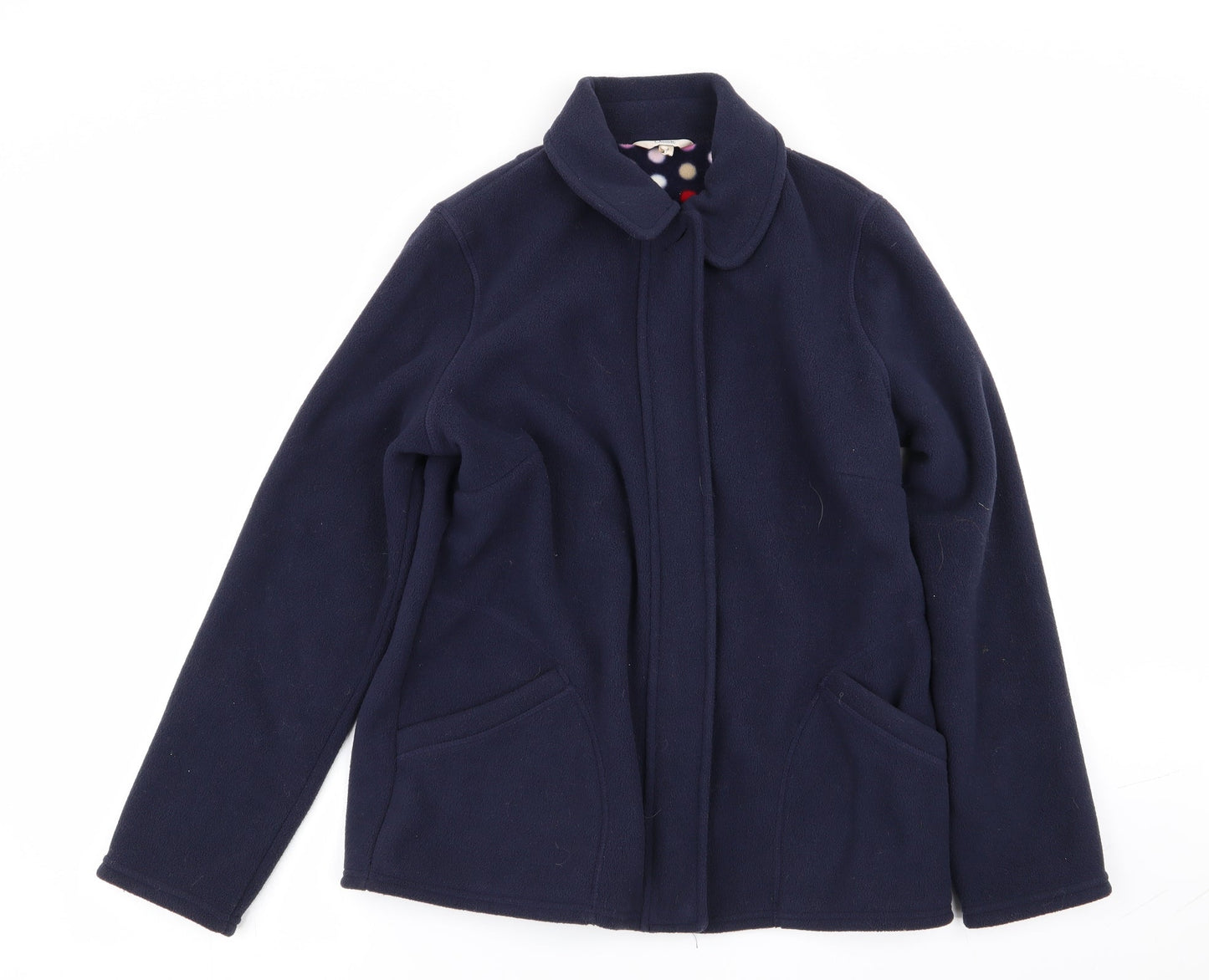 Classic Womens Blue   Full Zip Jumper Size 10