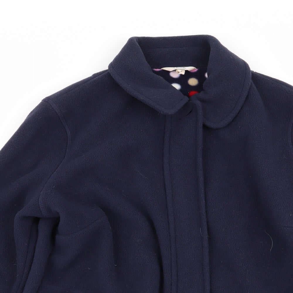 Classic Womens Blue   Full Zip Jumper Size 10