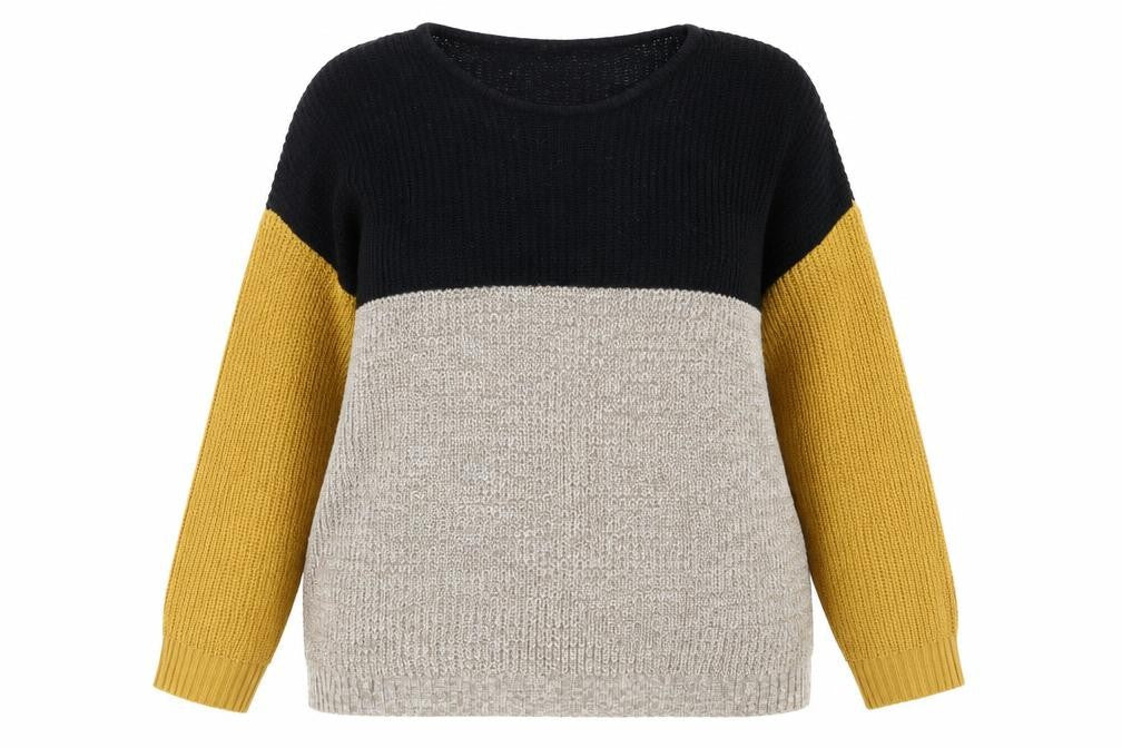 SheIn Womens Multicoloured   Pullover Jumper Size L