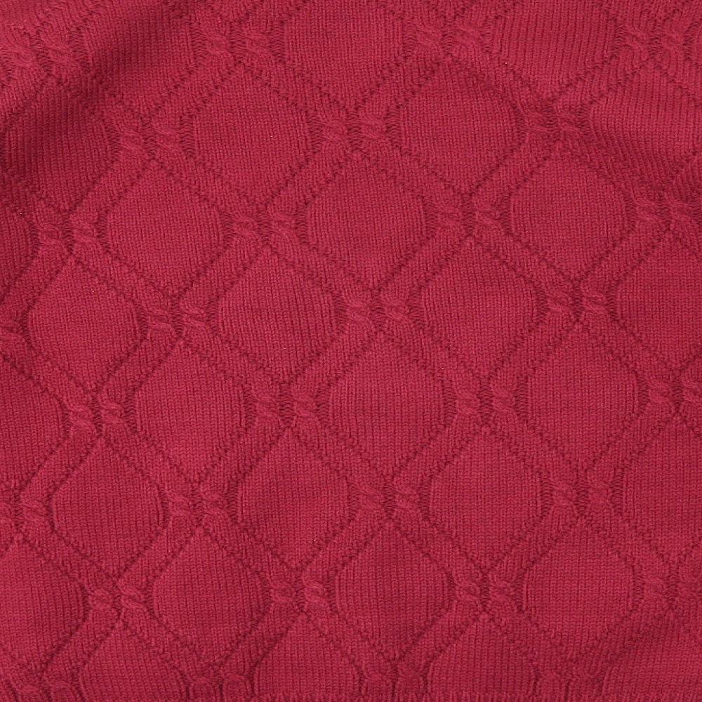 BM Womens Pink   Pullover Jumper Size M