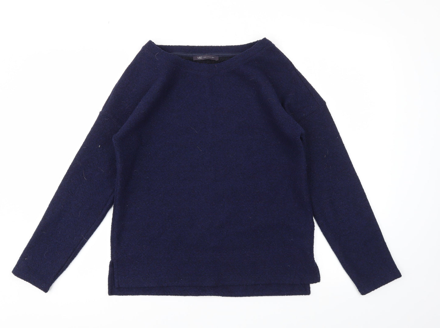 M&S Womens Blue   Pullover Jumper Size 10