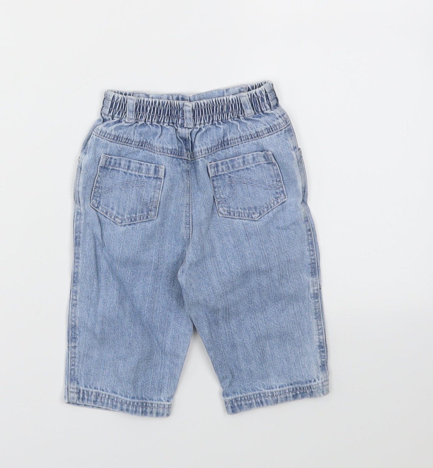 George Girls Blue   Capri Jeans Size 6-9 Months