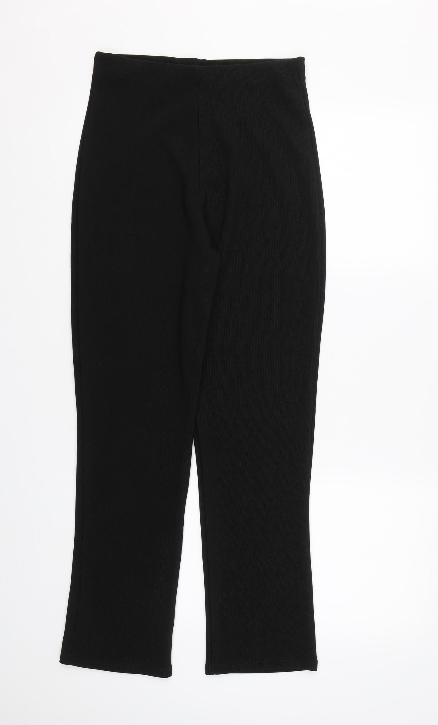 Preworn Womens Black   Trousers  Size 10 L26 in