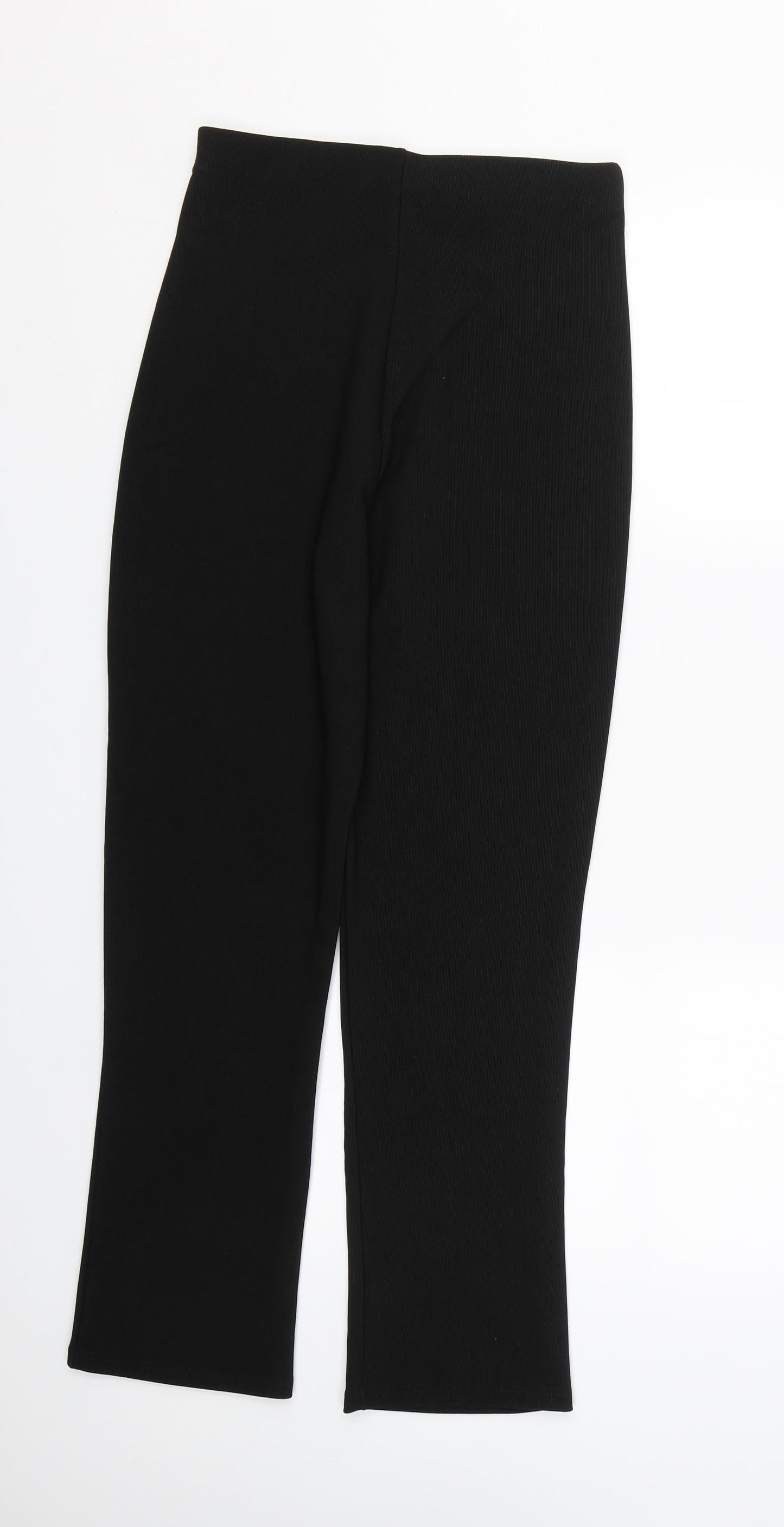 Preworn Womens Black   Trousers  Size 10 L26 in