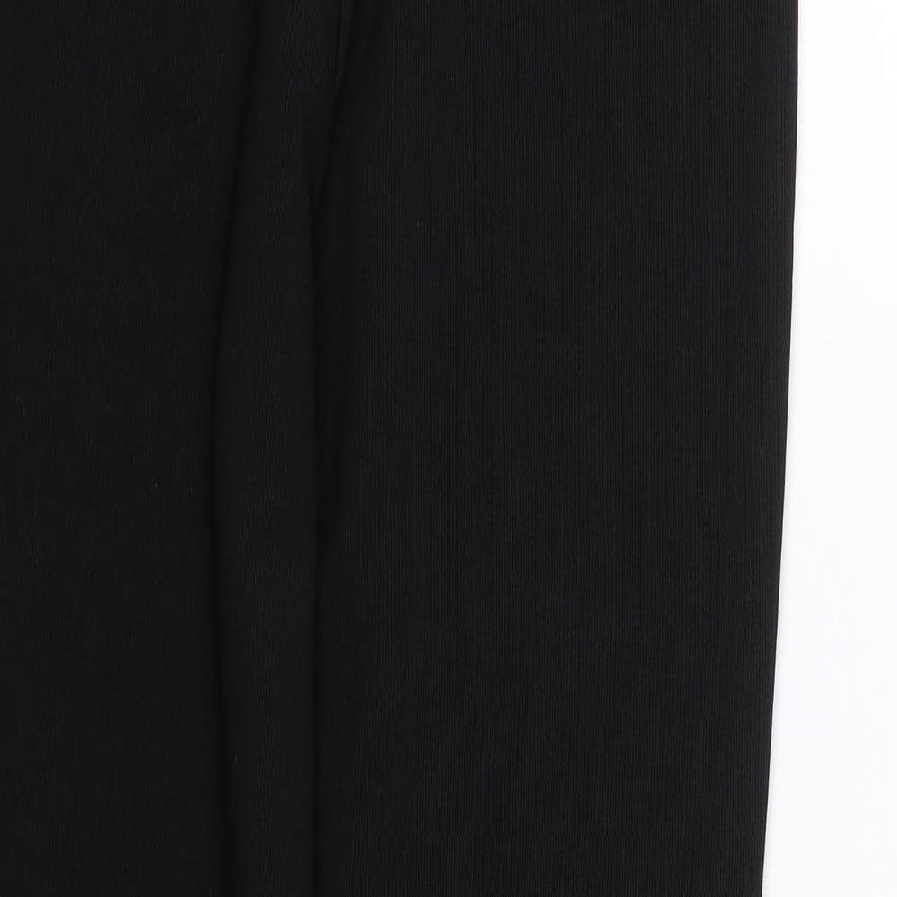 Preworn Womens Black   Trousers  Size 10 L26 in
