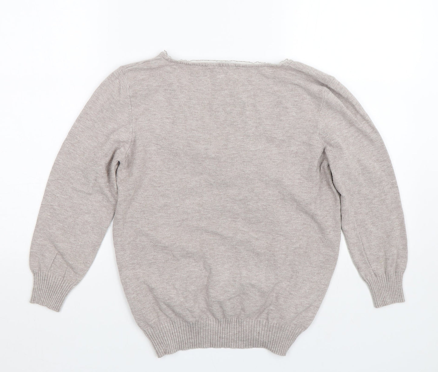 Per Una Womens Brown   Pullover Jumper Size 12