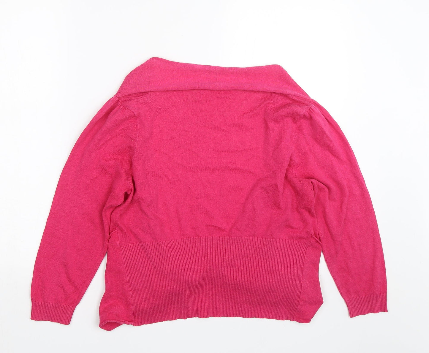 NEXT Womens Pink   Cardigan Jumper Size 14