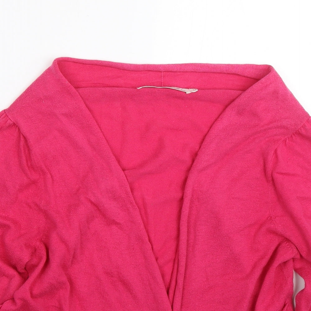 NEXT Womens Pink   Cardigan Jumper Size 14