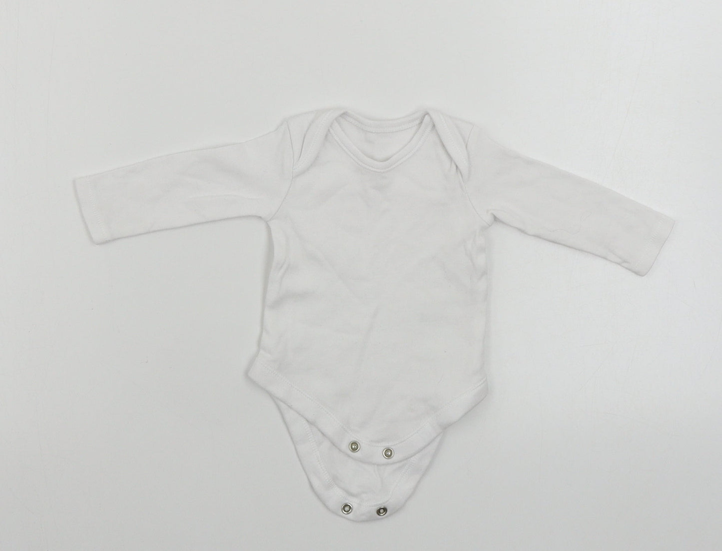 Nutmeg  Girls White   Babygrow One-Piece Size 0-3 Months