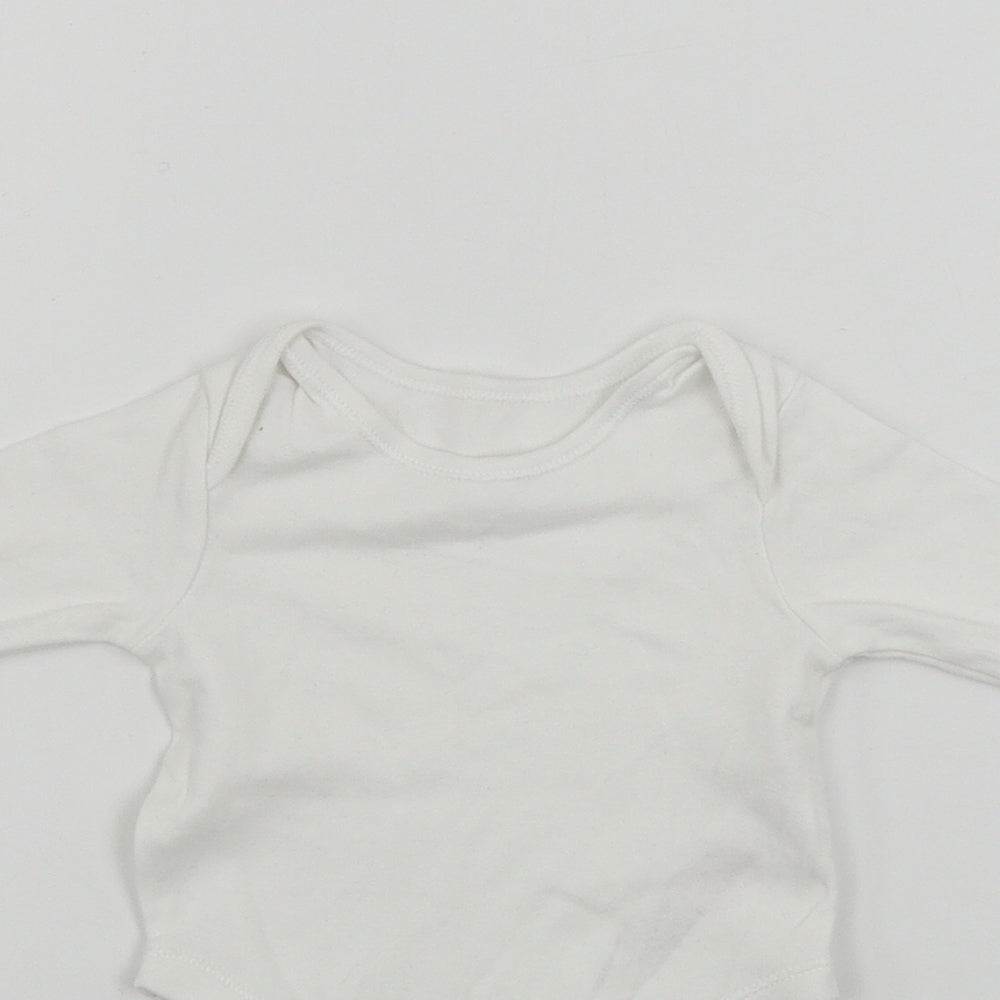 Primark  Baby White   Babygrow One-Piece Size 0-3 Months