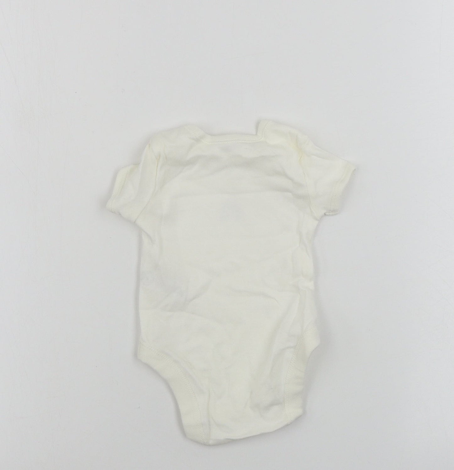 George  Baby Beige   Babygrow One-Piece Size 0-3 Months
