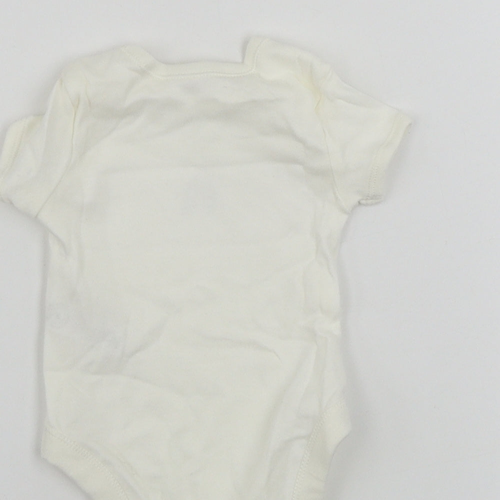 George  Baby Beige   Babygrow One-Piece Size 0-3 Months