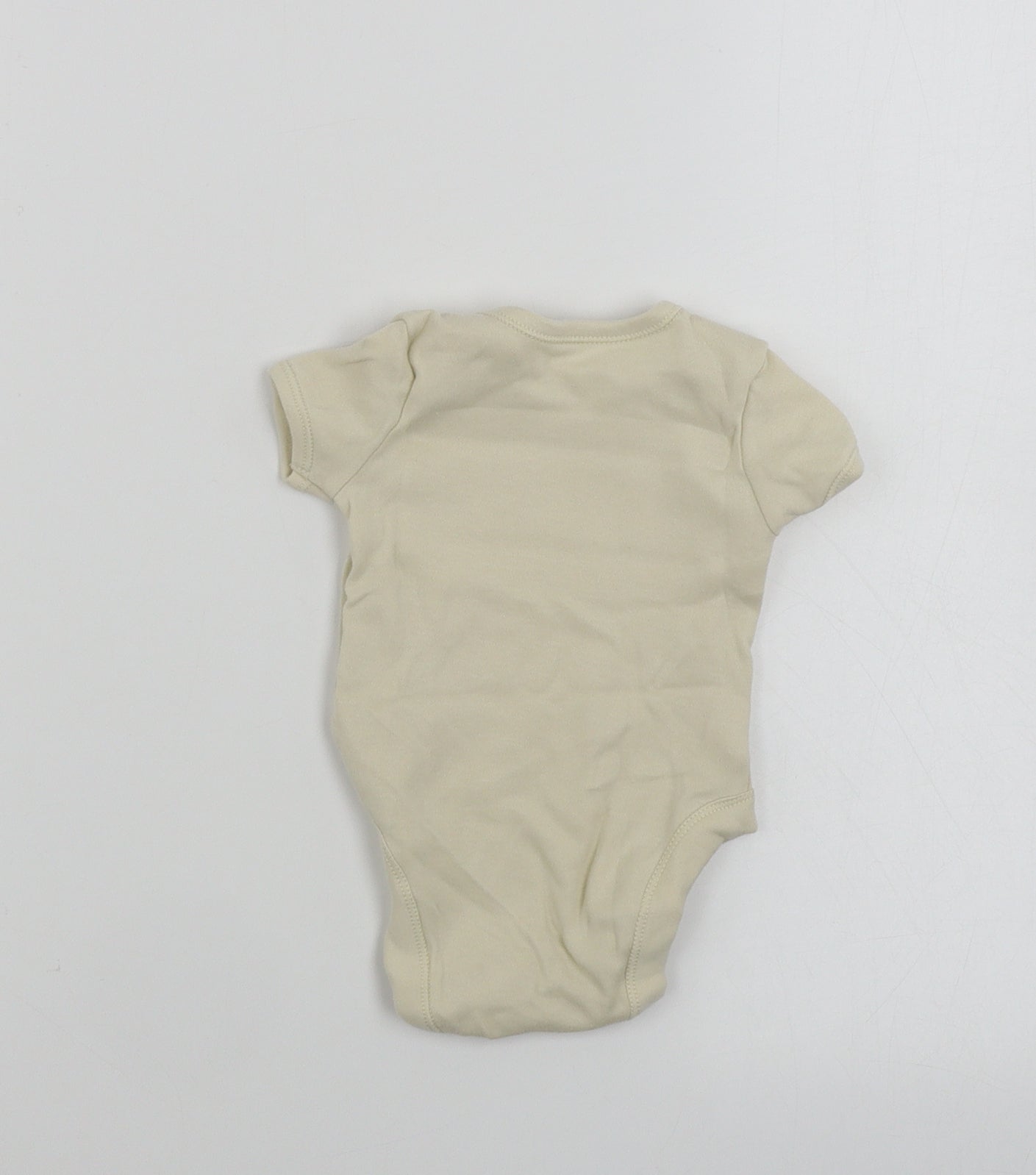 George  Baby Beige   Babygrow One-Piece Size 0-3 Months