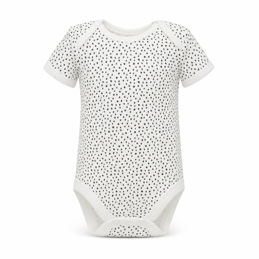 George  Baby White Polka Dot  Babygrow One-Piece Size 0-3 Months