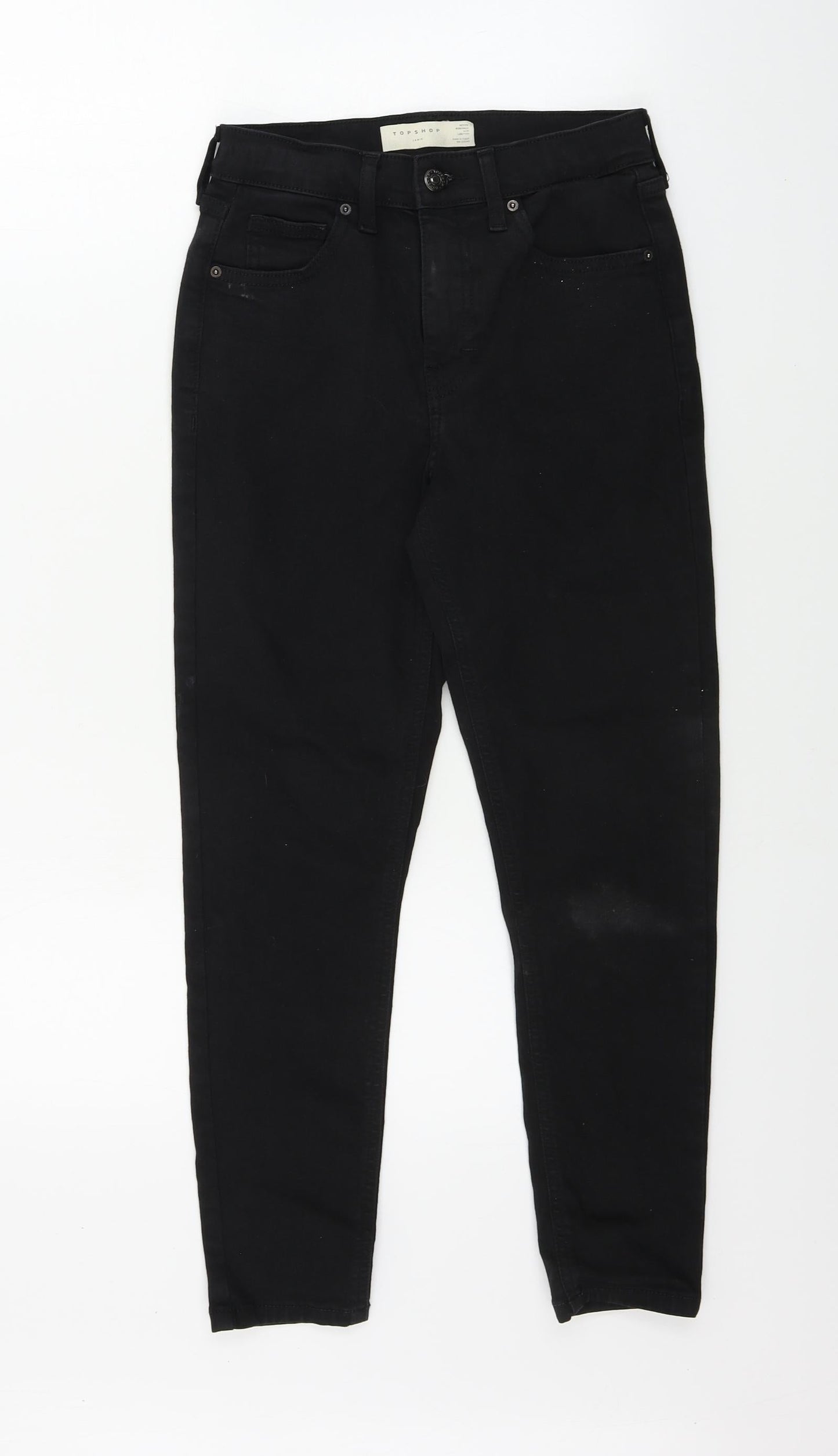 Topshop  Womens Black   Skinny Jeans Size 26 in L28 in